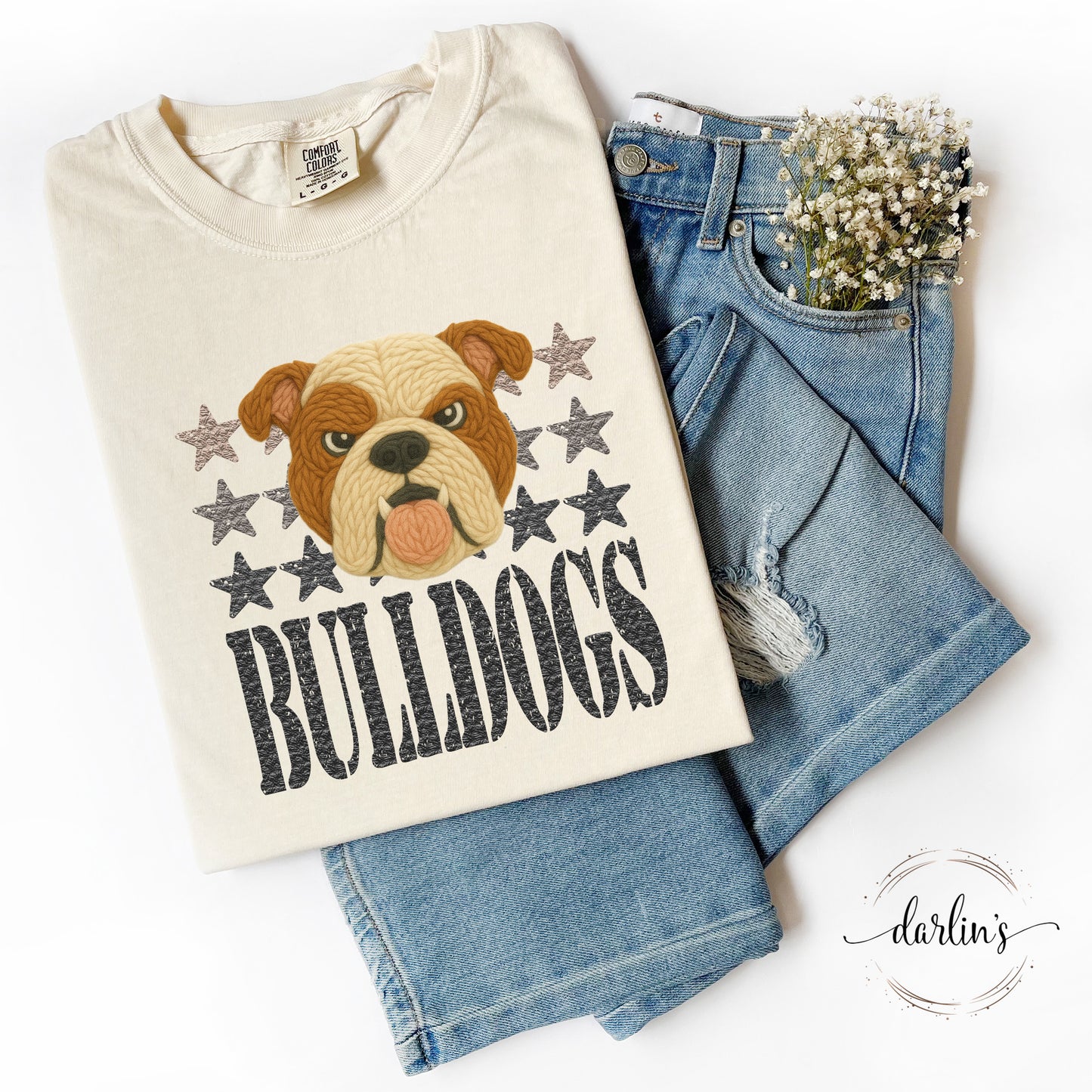 Yarn Mascots Bulldogs Shirt