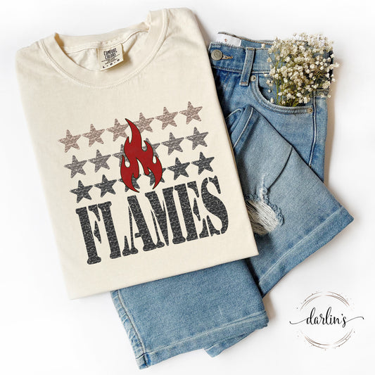 Yarn Mascots - Flames