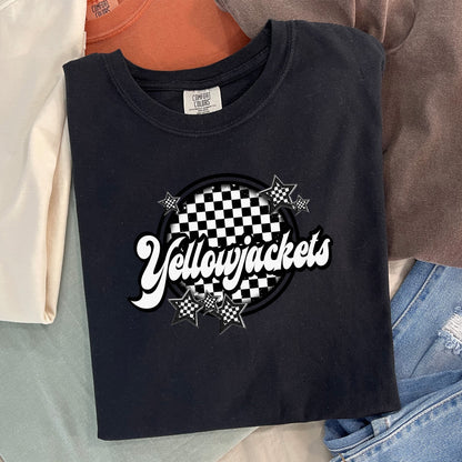 Yellowjackets - Checker Mascots Shirt