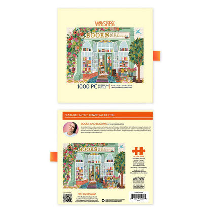 Books And Blooms 1000 Piece Puzzle