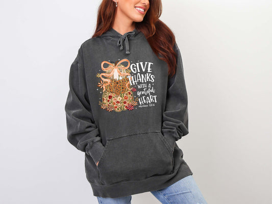 Give Thanks With A Grateful Heart White Shirt