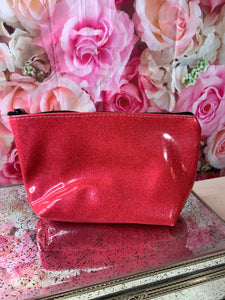 Ellie Glitter Cosmetic Bag