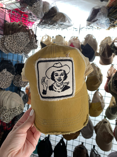 VIntage Cowgirl Hat
